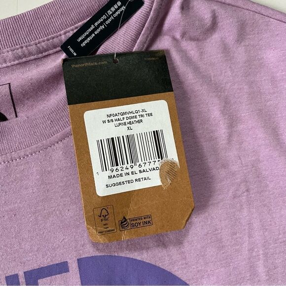 The North Face NWT S/S Half Dome Tri-Blend Tee XL - Picture 6 of 9